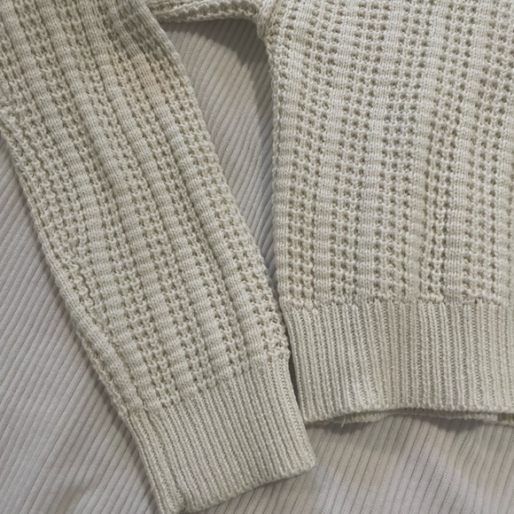 Cropped knit sweater - Picture 4 of 4